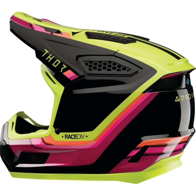 CASQUE THOR FLEET DEFY JAUNE