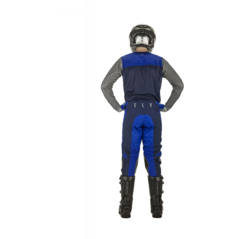 MAILLOT FLY KINETIC K121 2021 BLEU/NAVY/GRIS Maillot moto cross