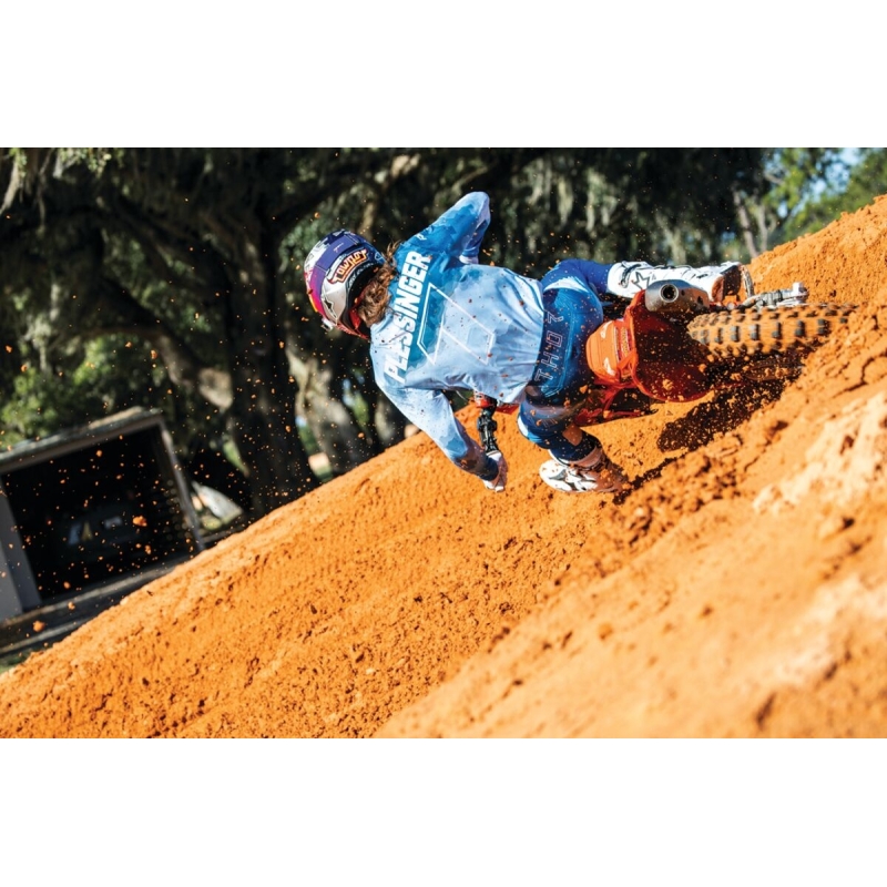 MAILLOT THOR SPORTMODE CARBON BLEU