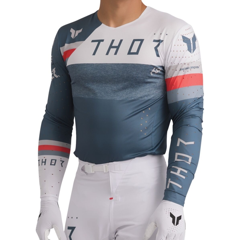 MAILLOT CROSS THOR SPORTMODE LEAGUE BLEU