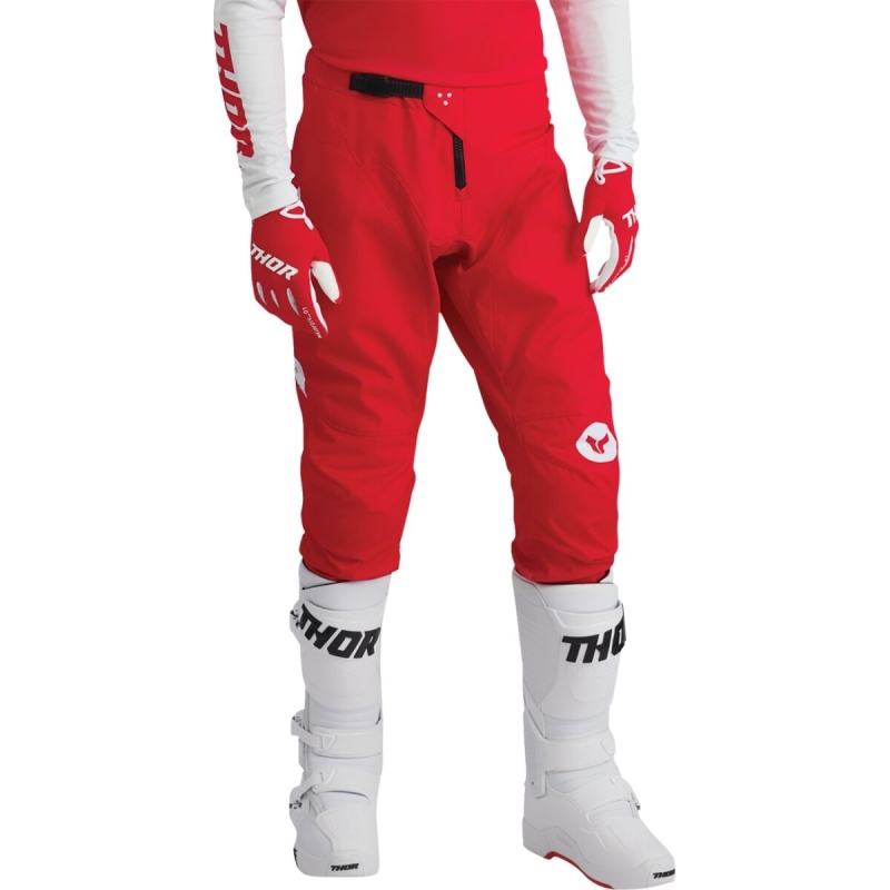 PANTALON CROSS THOR RIDEMODE MENACE ROUGE