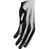 GANTS MOTOCROSS THOR SPORTMODE SKELETON HAND X-RAY NOIR/BLANC