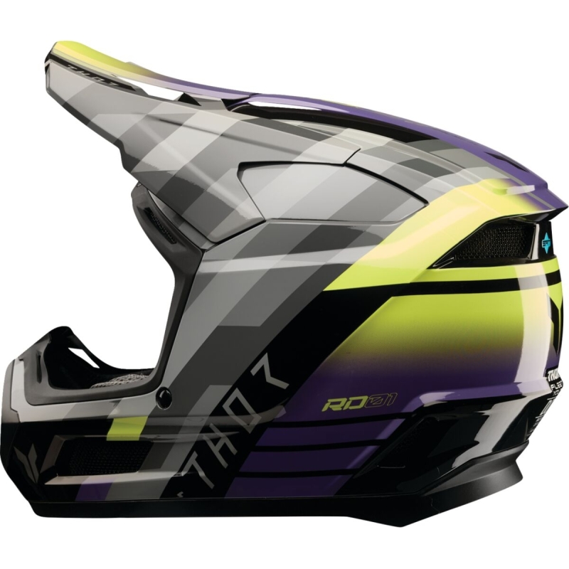 CASQUE CROSS ENFANT THOR FLEET CAMBER VIOLET