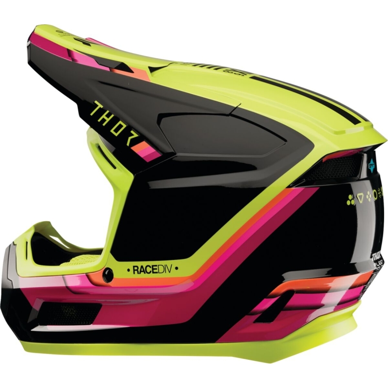 CASQUE MOTOCROSS ENFANT THOR FLEET DEFY JAUNE