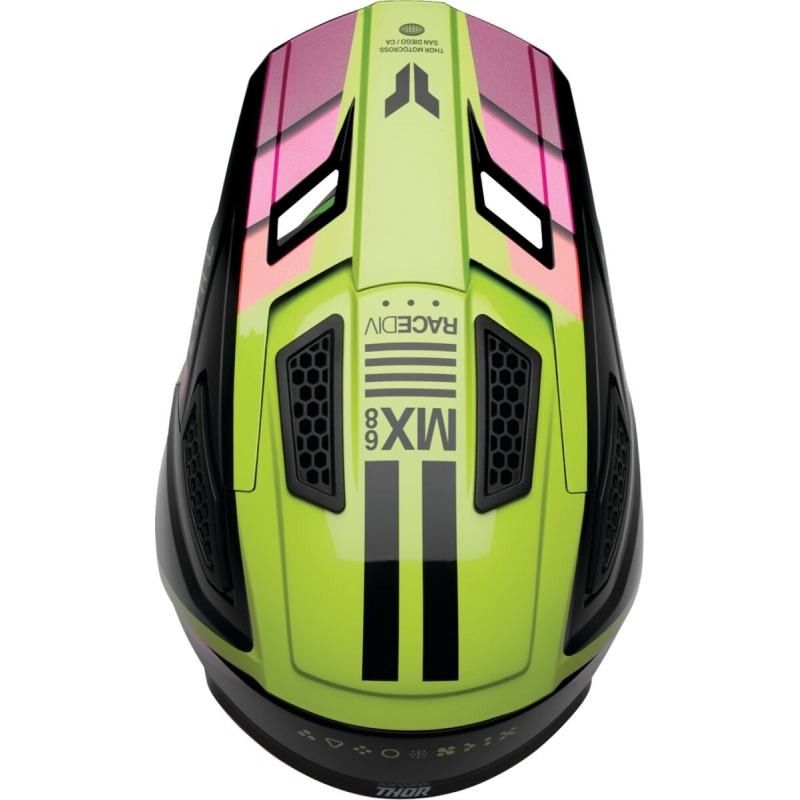 CASQUE THOR FLEET DEFY JAUNE