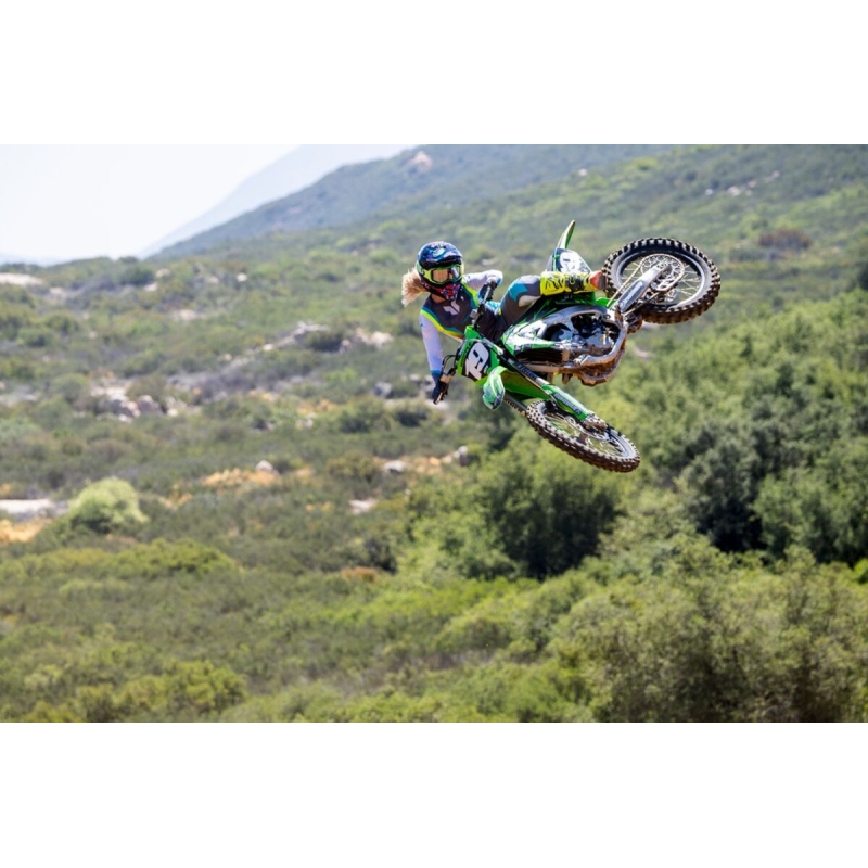 PANTALON MOTOCROSS FEMME THOR SPORTMODE VELOCITY BLEU