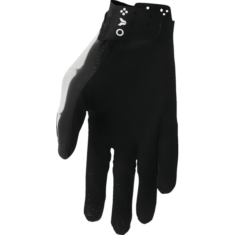 GANTS MOTOCROSS THOR SPORTMODE SKELETON HAND X-RAY NOIR/BLANC