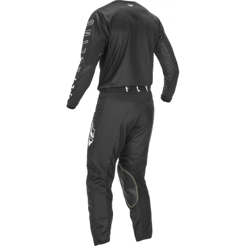 PANTALON FLY KINETIC K121 2021 NOIR/BLANC Pantalon moto cross enfant