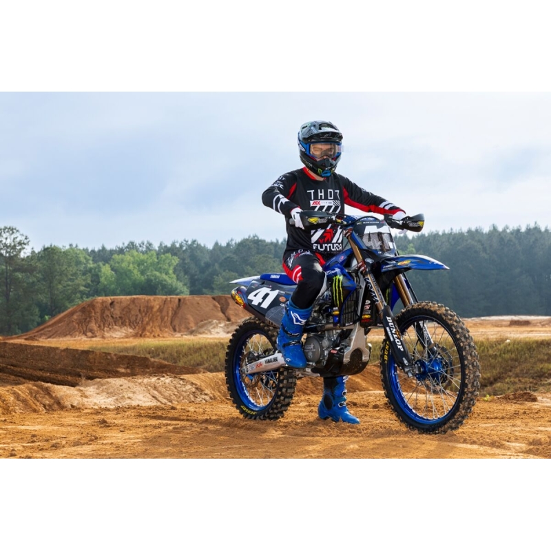 PANTALON MOTOCROSS THOR LAUNCHMODE FUTURA ROUGE