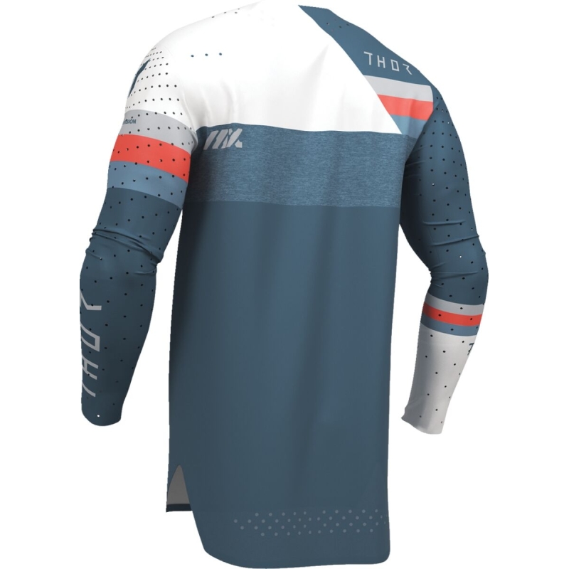 MAILLOT CROSS THOR SPORTMODE LEAGUE BLEU
