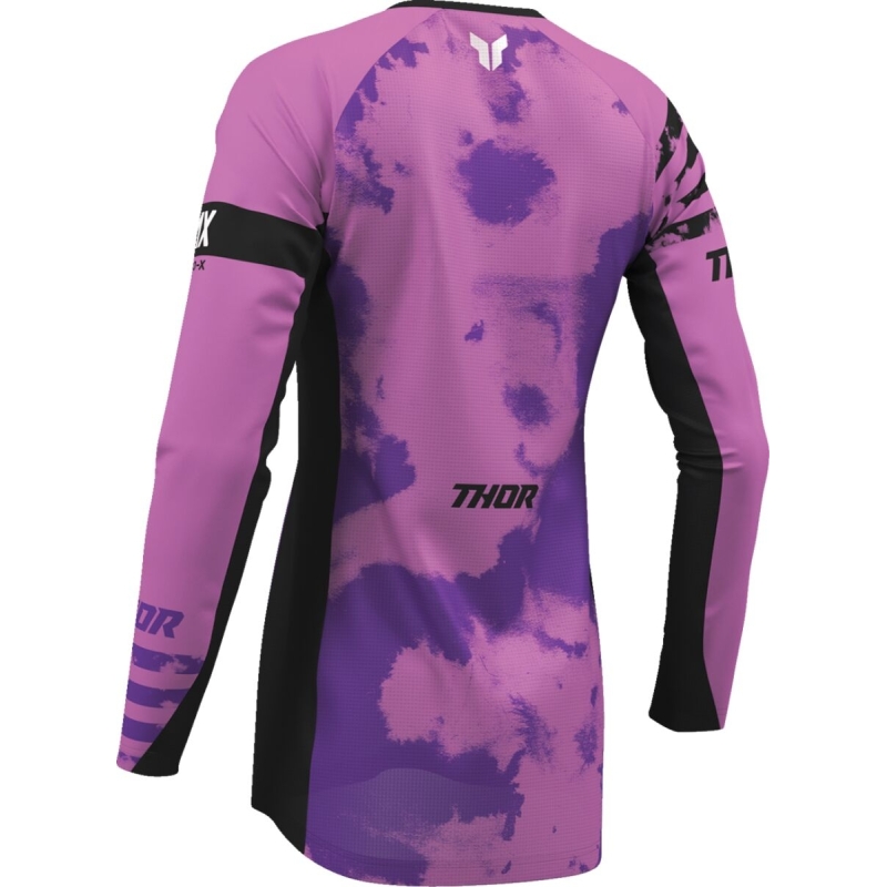MAILLOT MOTOCROSS FEMME THOR LAUNCHMODE BLEACH ROSE