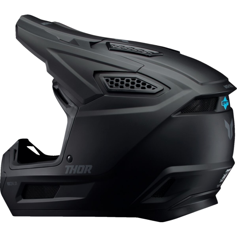 CASQUE CROSS THOR FLEET BLACKOUT NOIR MAT