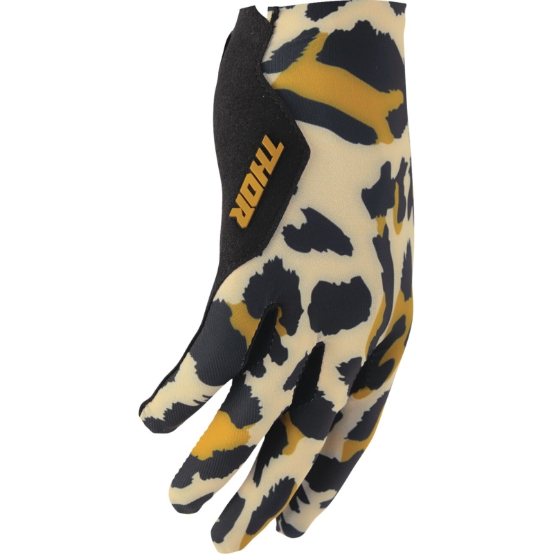 GANTS FEMME THOR SPORTMODE CHEETAH NOIR