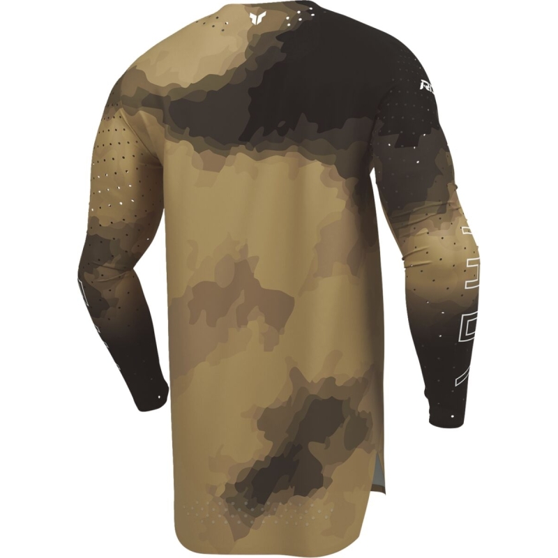 MAILLOT MOTOCROSS THOR SPORTMODE CARBON MARRON