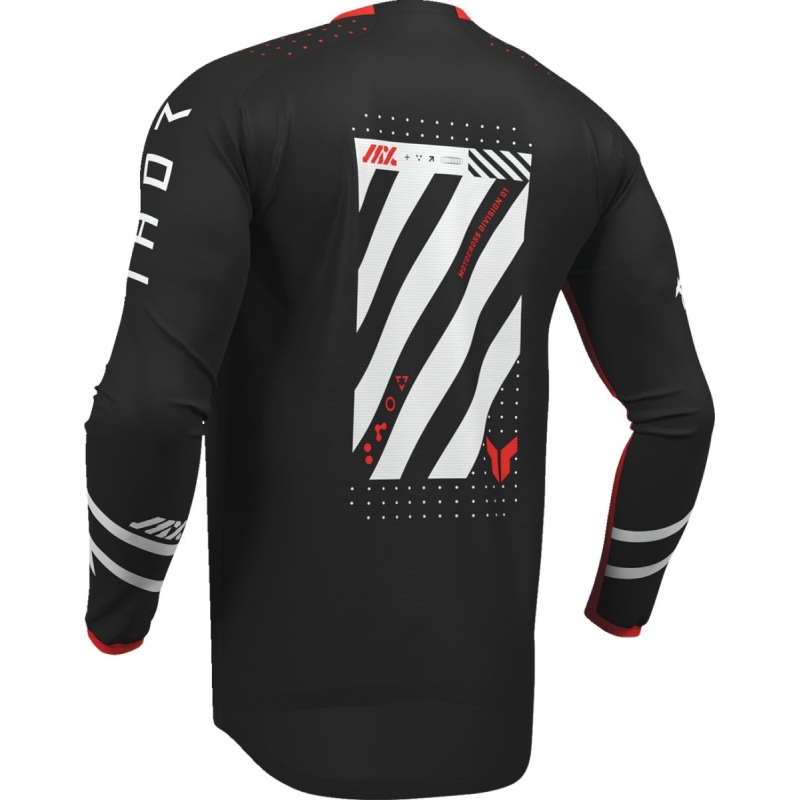 MAILLOT CROSS THOR LAUNCHMODE FUTURA ROUGE