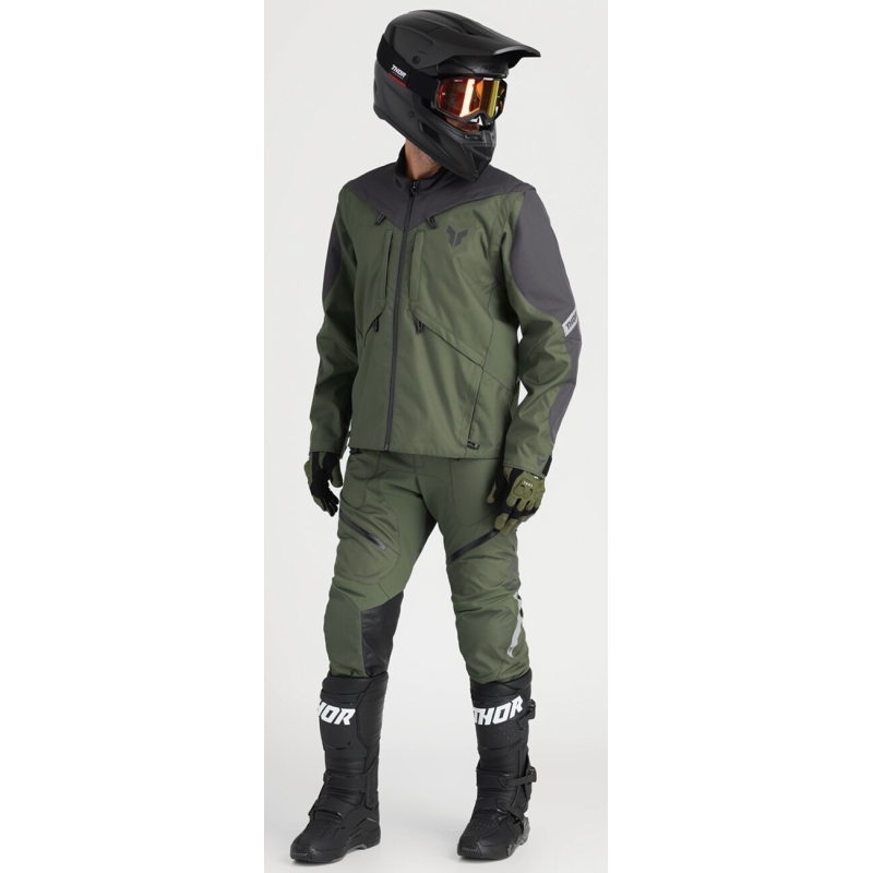 VESTE MOTOCROSS THOR TERRAIN VERT