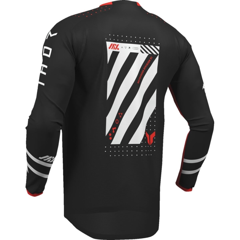 MAILLOT CROSS ENFANT THOR LAUNCHMODE FUTURA ROUGE