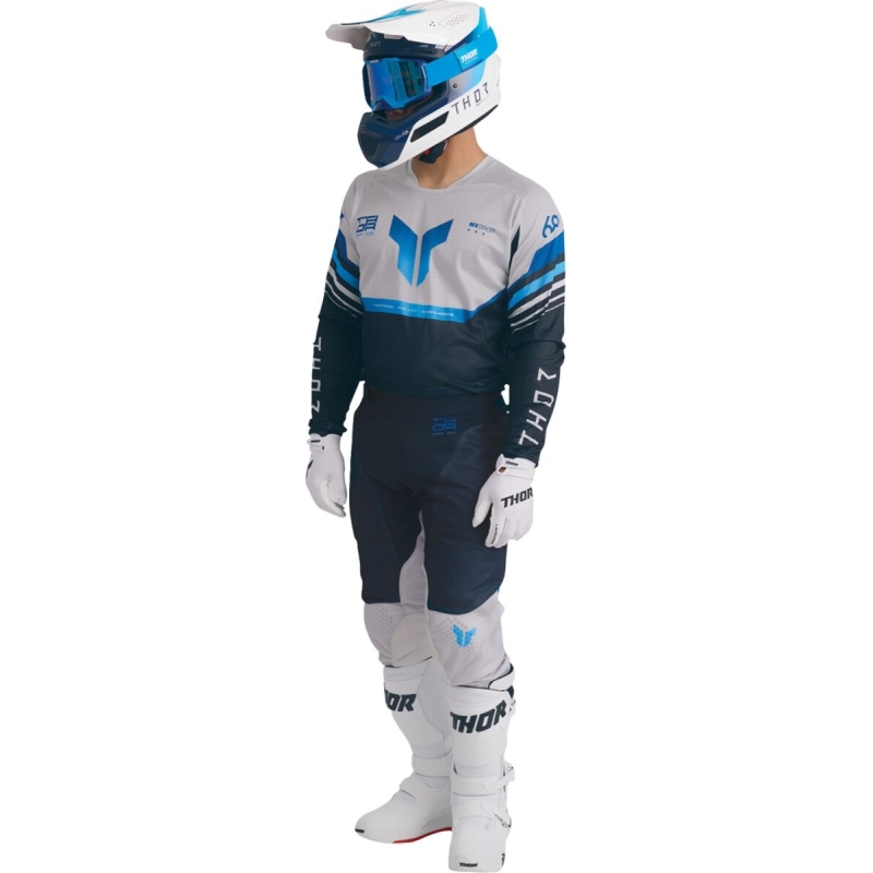 MAILLOT THOR LAUNCHMODE AIR RAPTOR BLEU