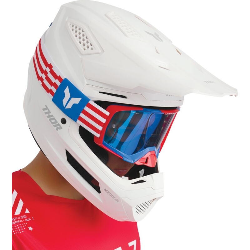 MASQUE MOTOCROSS THOR ACTIVATE PATRIOT BLEU