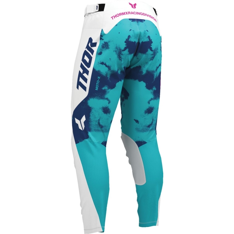PANTALON MOTOCROSS THOR LAUNCHMODE BLEACH BLEU