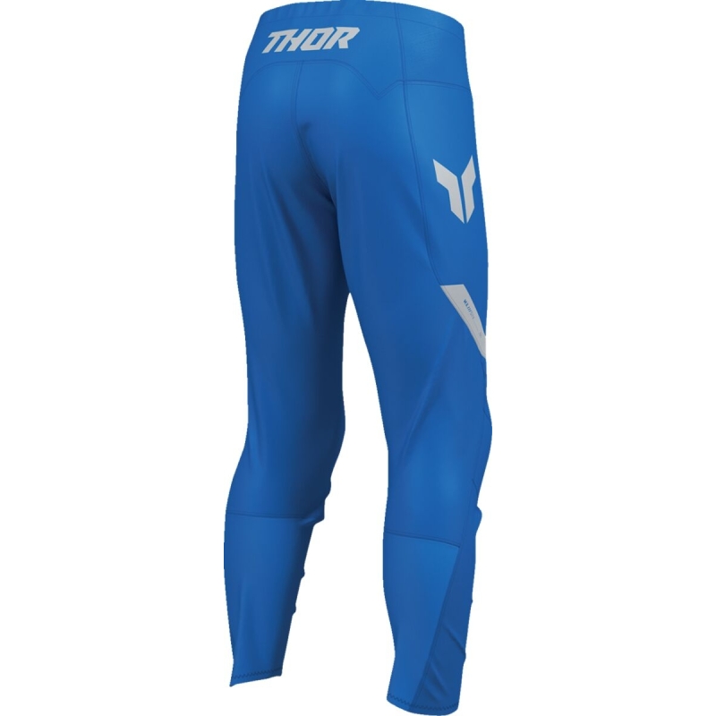 PANTALON MOTOCROSS ENFANT THOR RIDEMODE MENACE BLEU