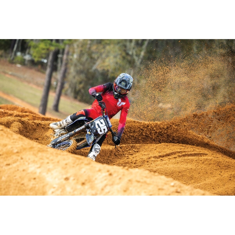 MAILLOT CROSS THOR SPORTMODE CARBON ROUGE