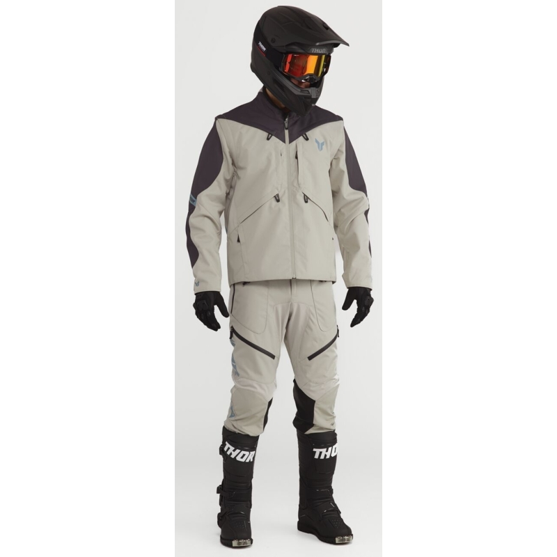 PANTALON MOTOCROSS THOR TERRAIN IN-THE-BOOT BEIGE
