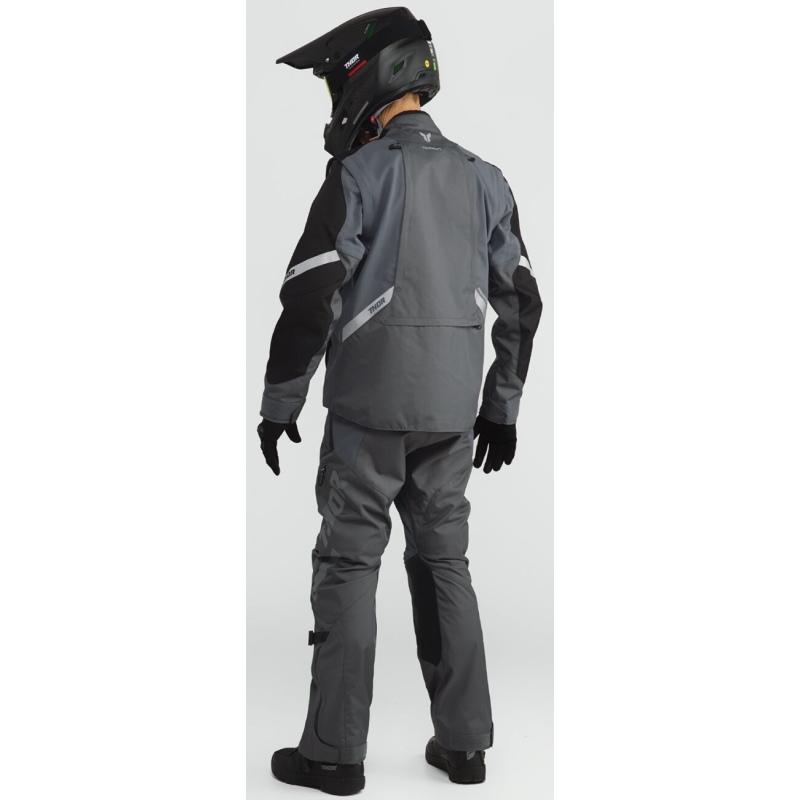 PANTALON CROSS THOR TERRAIN OVER-THE-BOOT GRIS FONCÉ