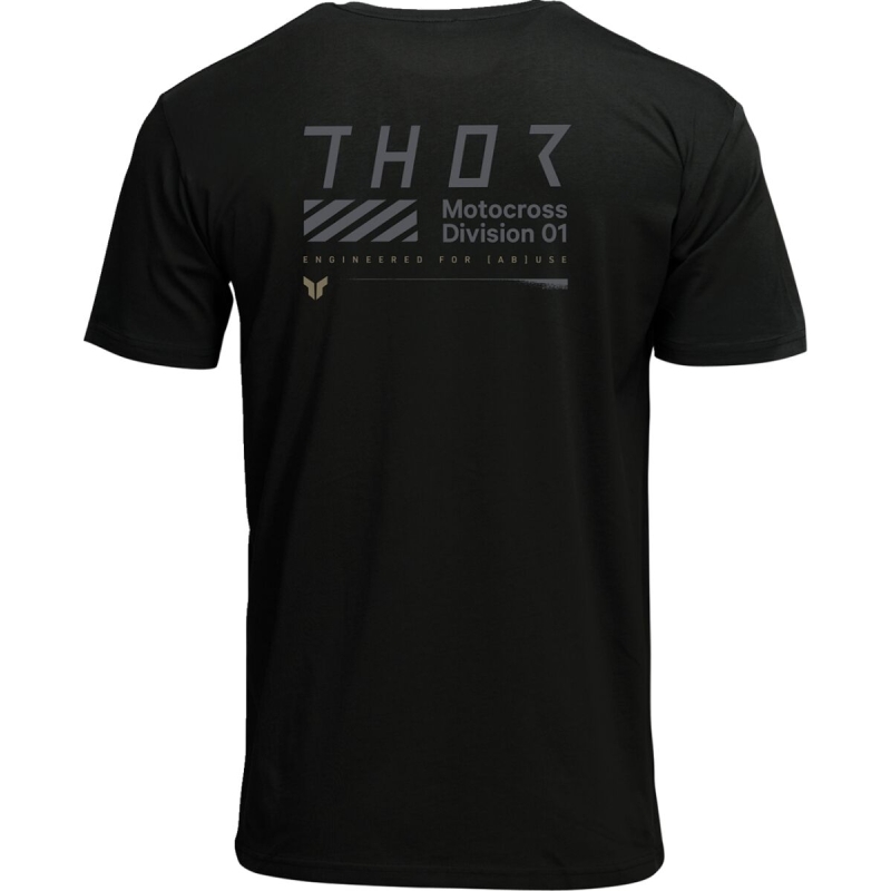 T-SHIRT CROSS THOR STAMP NOIR
