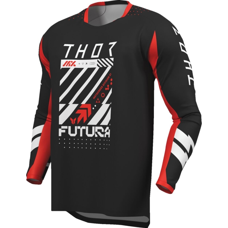 MAILLOT CROSS ENFANT THOR LAUNCHMODE FUTURA ROUGE