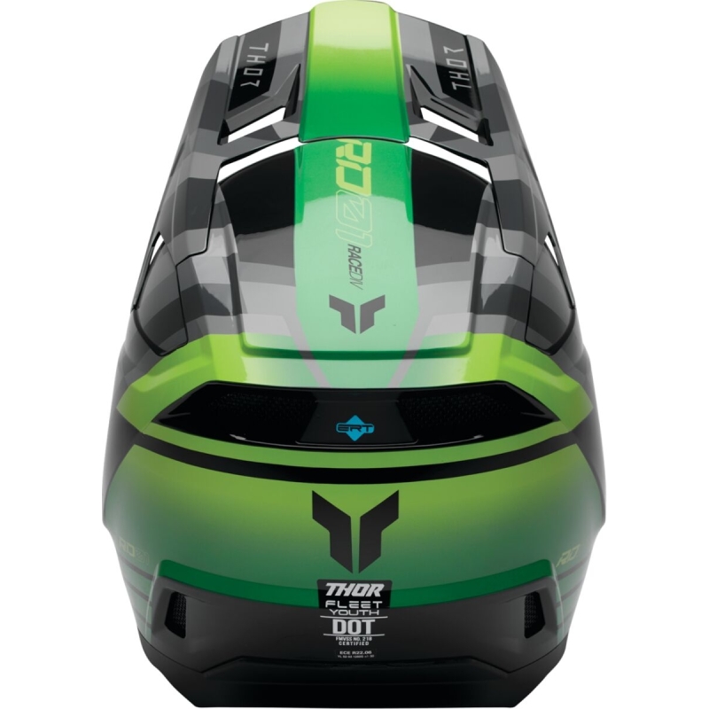 CASQUE MOTOCROSS ENFANT THOR FLEET CAMBER VERT