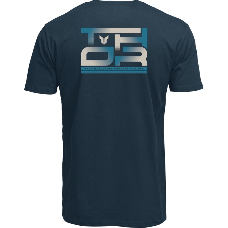 T-SHIRT MOTOCROSS THOR SECTION BLEU