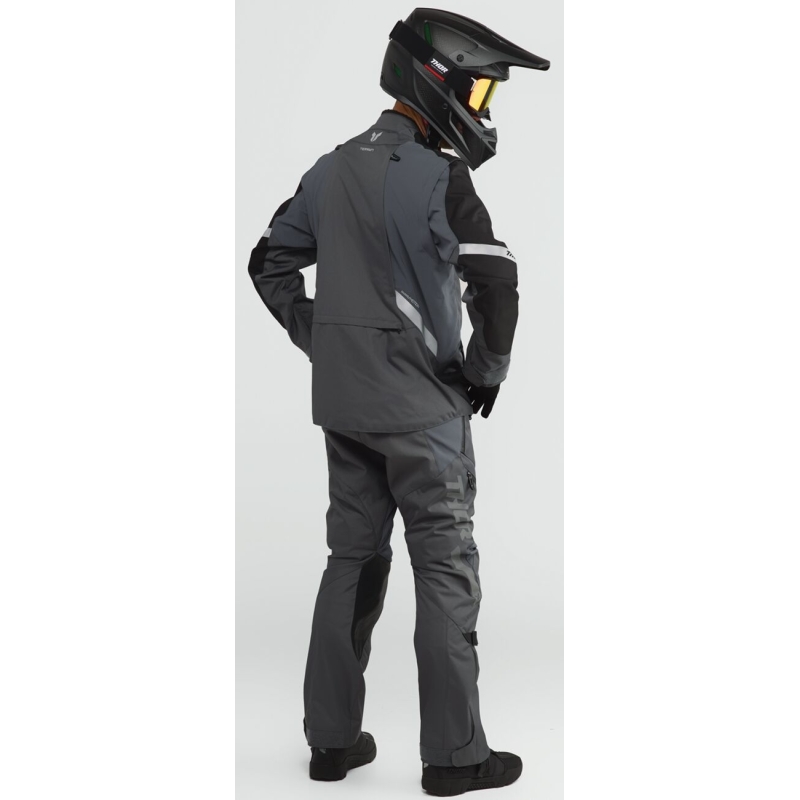 PANTALON CROSS THOR TERRAIN OVER-THE-BOOT GRIS FONCÉ
