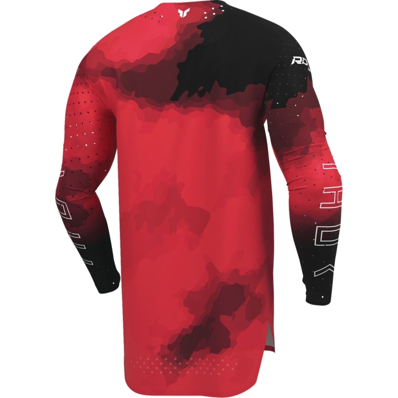 MAILLOT CROSS THOR SPORTMODE CARBON ROUGE