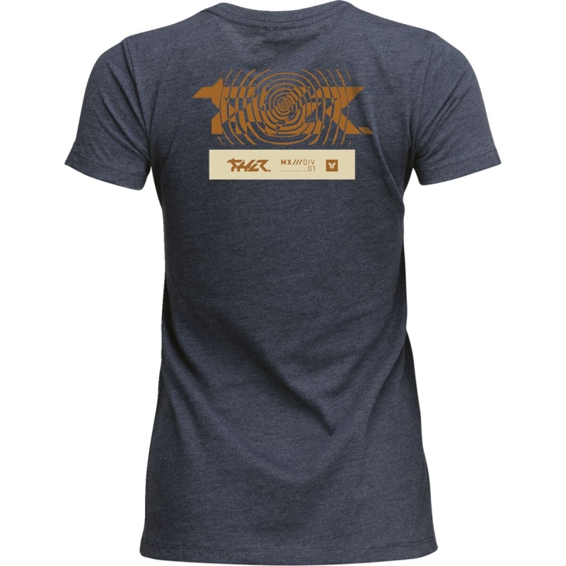 T-SHIRT CROSS FEMME THOR MIND CONTROL BLEU
