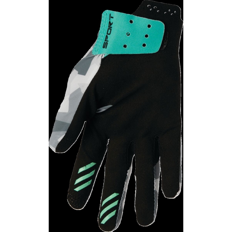 GANTS MOTOCROSS FEMME THOR SPORTMODE SHADOW VERT