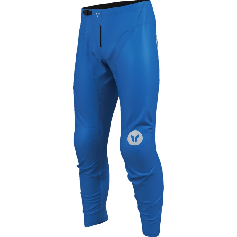 PANTALON MOTOCROSS ENFANT THOR RIDEMODE MENACE BLEU