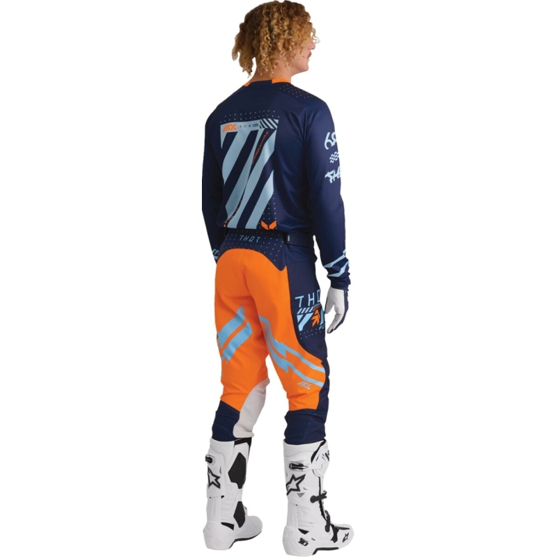 MAILLOT MOTOCROSS THOR LAUNCHMODE FUTURA BLEU