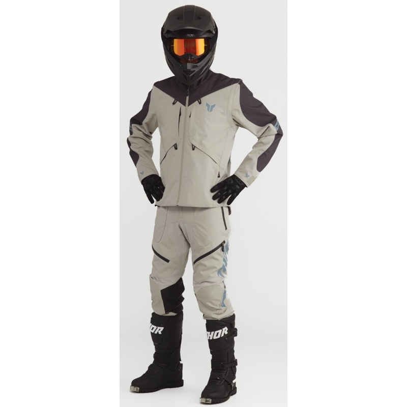 PANTALON MOTOCROSS THOR TERRAIN IN-THE-BOOT BEIGE