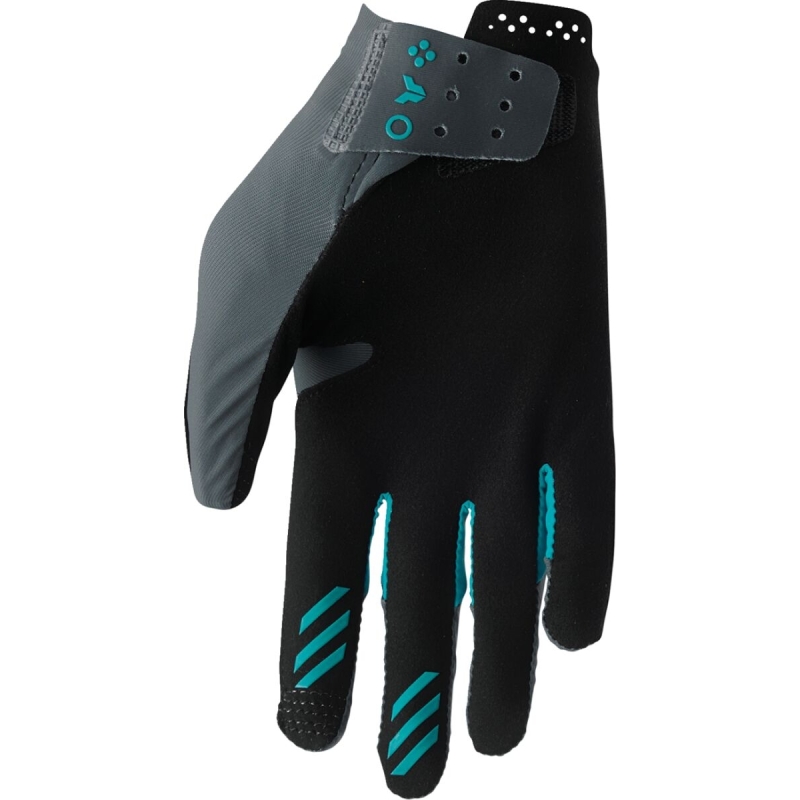 GANTS CROSS FEMME THOR SPORTMODE ICONIC GRIS FONCÉ