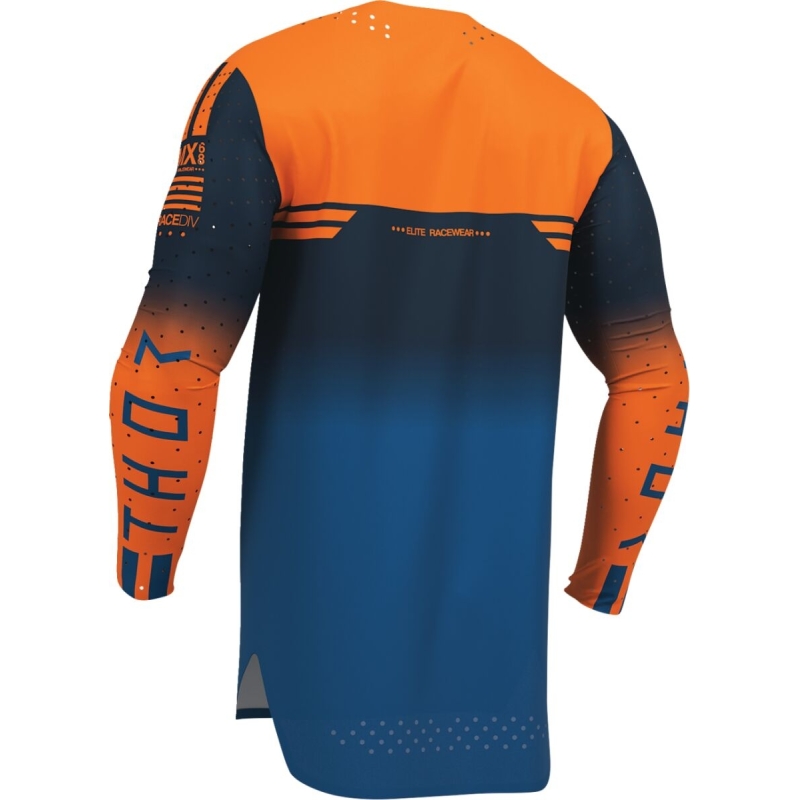 MAILLOT MOTOCROSS THOR SPORTMODE GEO BLEU FONCÉ