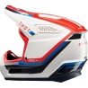 CASQUE THOR FLEET DEFY BLANC/ROUGE