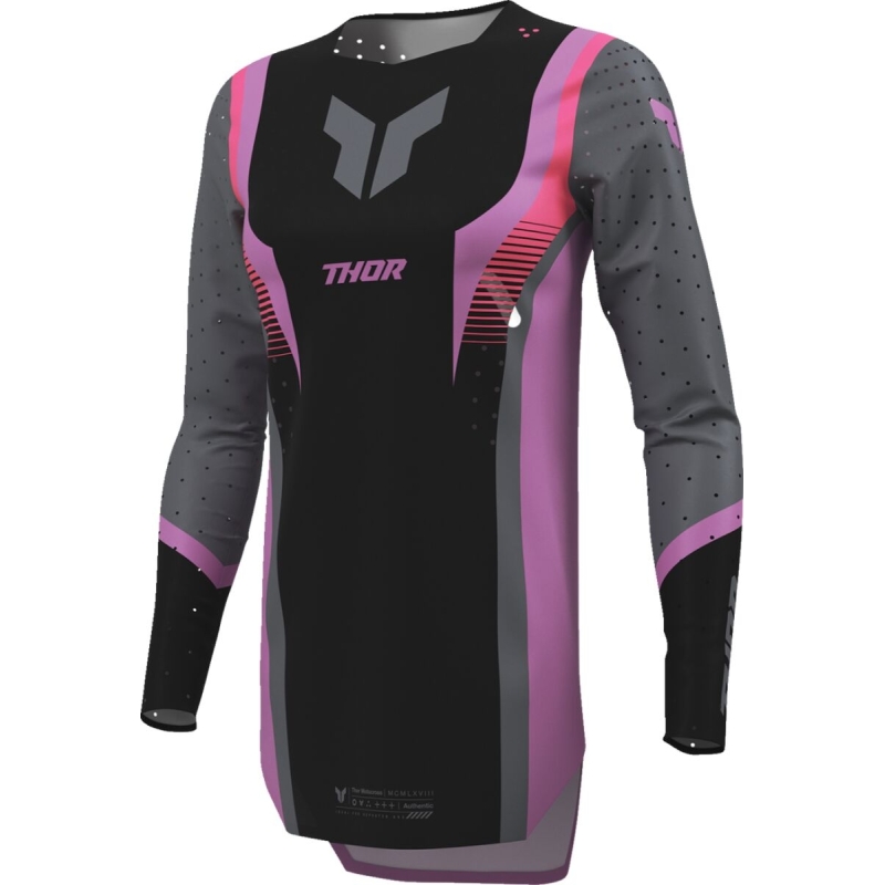 MAILLOT CROSS FEMME THOR SPORTMODE VELOCITY ROSE
