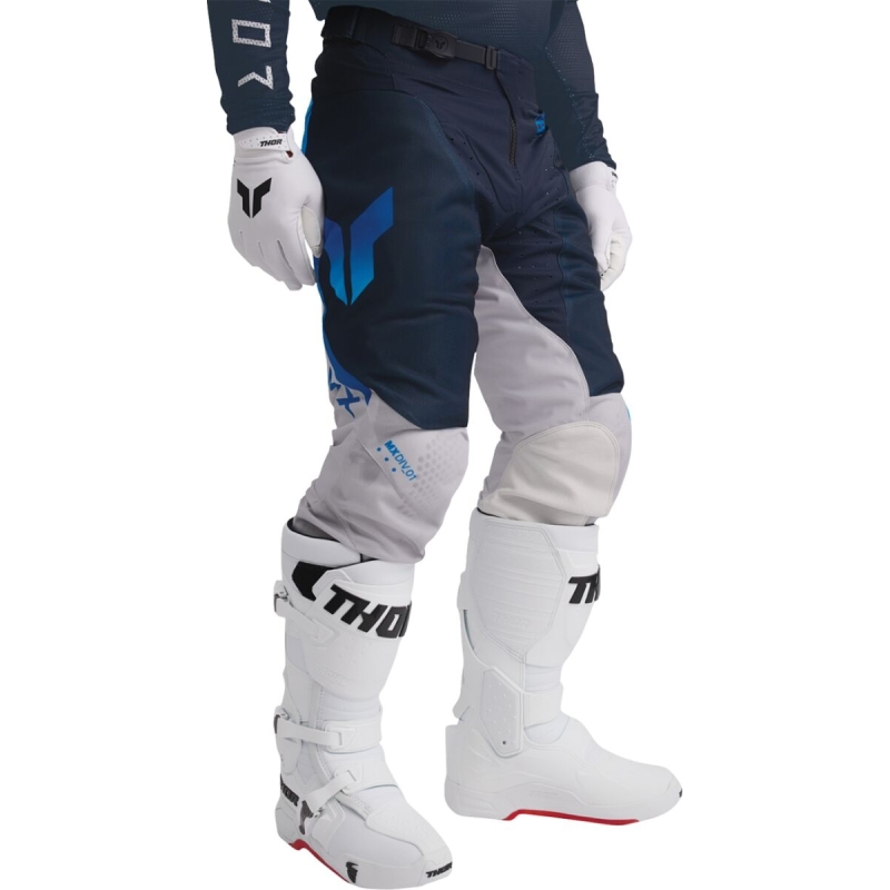 PANTALON MOTOCROSS THOR LAUNCHMODE AIR RAPTOR BLEU