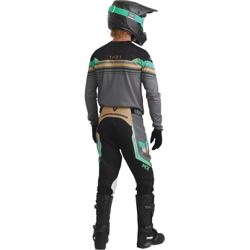 MAILLOT CROSS THOR LAUNCHMODE AIR RAPTOR NOIR