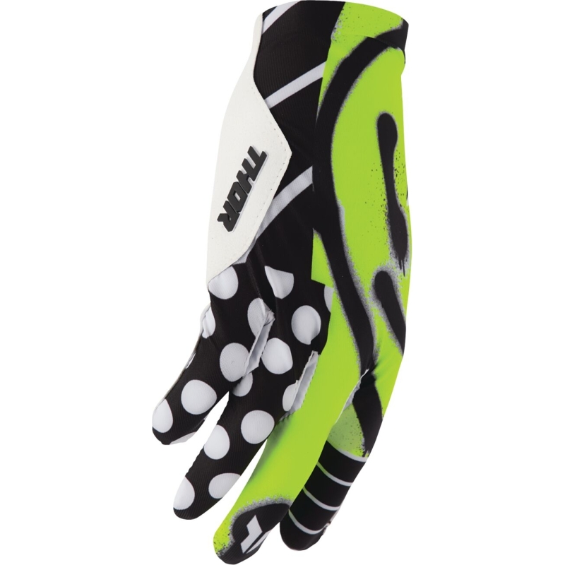 GANTS CROSS THOR SPORTMODE ANARCHY NOIR/BLANC