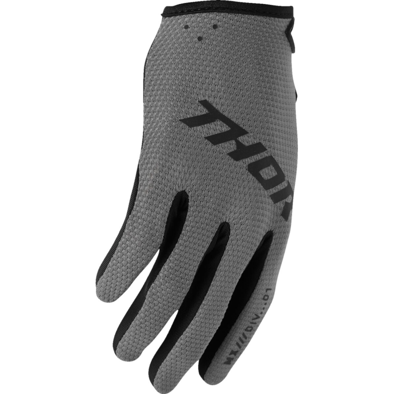 GANTS MOTOCROSS FEMME THOR RIDEMODE STATIC GRIS