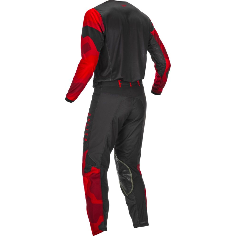 PANTALON FLY KINETIC K221 2021 ROUGE/NOIR Pantalon moto cross enfant