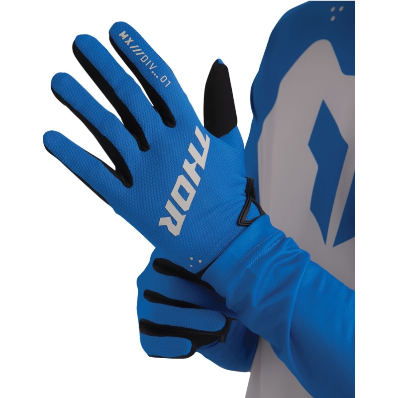 GANTS MOTOCROSS THOR RIDEMODE STATIC BLEU