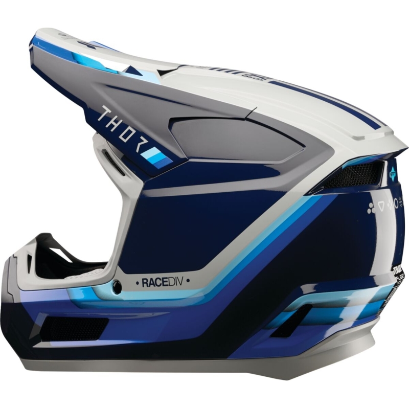 CASQUE CROSS ENFANT THOR FLEET DEFY BLEU